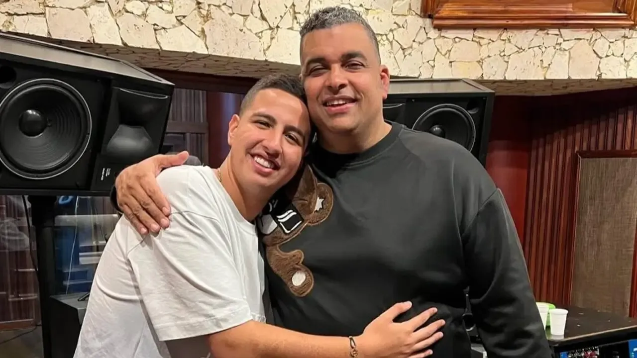 En la foto: Martín Elías Jr. y Rolando Ochoa 